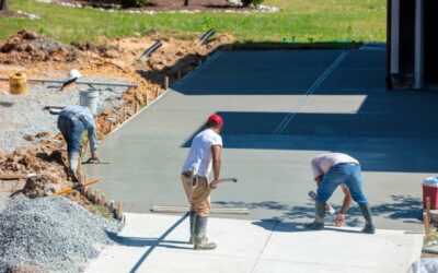 What does concrete contractors do?